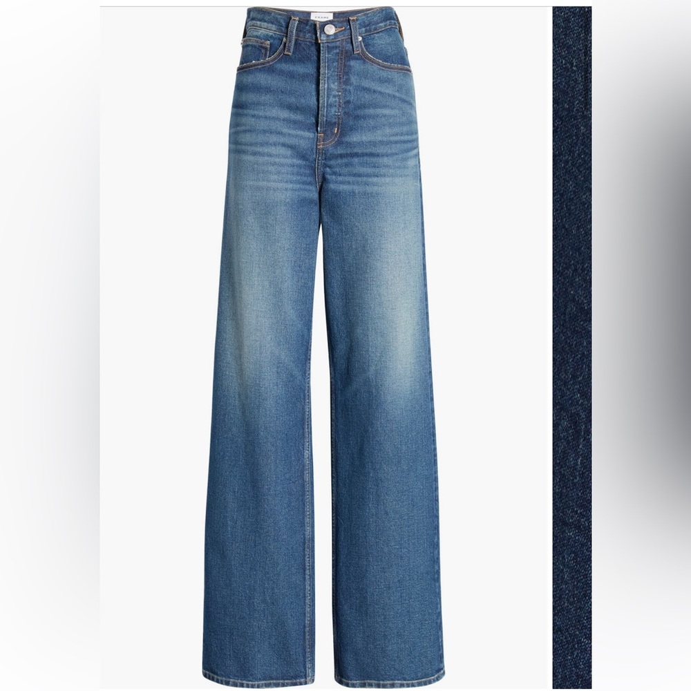 FRAME - The 1978 High Waist Wide Leg Jeans -27